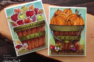 Creative Sundays with Jo Ann: Bushel and A Peck – One Stamp…Two Ways.