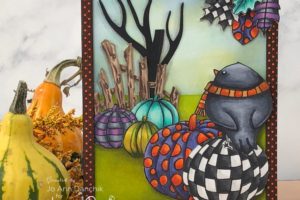 Creative Sundays With Jo Ann: Harlequin Fall Whimsy