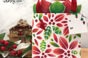 Creative Sundays With Jo Ann: Poinsettia Gift Bag