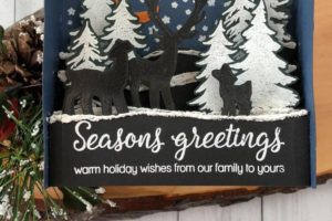 Midweek Creations With Jo Ann: Season’s Greetings Silhouettes