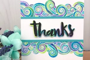 Creative Sundays With Jo Ann: Ocean Border Thanks