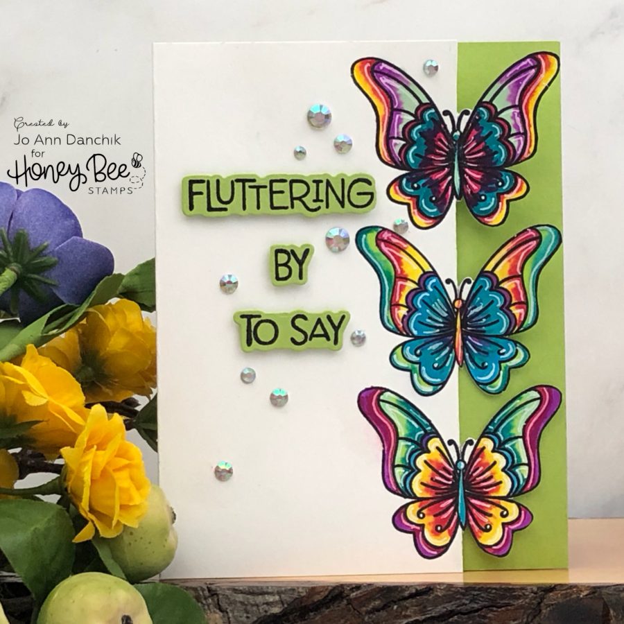 Creative Sundays With Jo Ann: Fluttering By