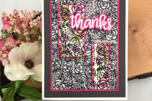 Midweek Creations With Jo Ann: Floral Cross Background